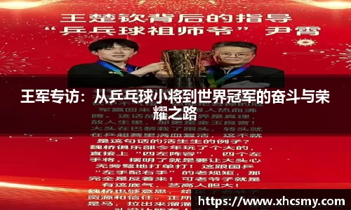 王军专访：从乒乓球小将到世界冠军的奋斗与荣耀之路