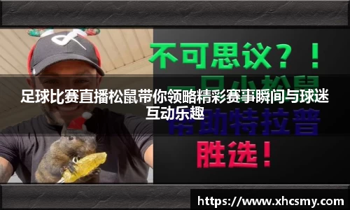 足球比赛直播松鼠带你领略精彩赛事瞬间与球迷互动乐趣